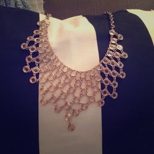 Sparkly cascade necklace