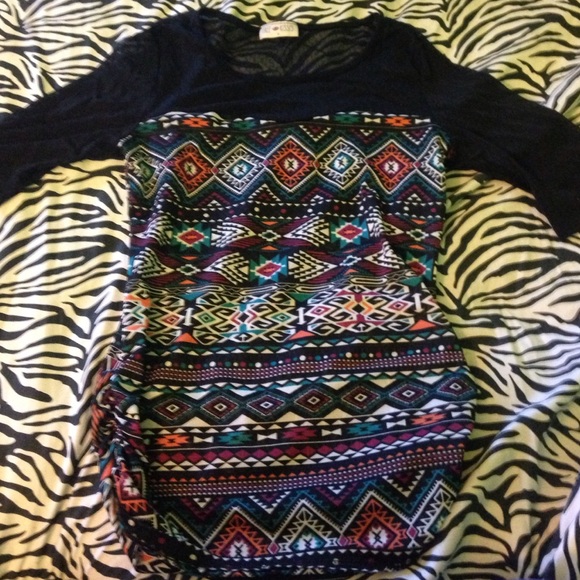 Printed, Half Sleeve Top