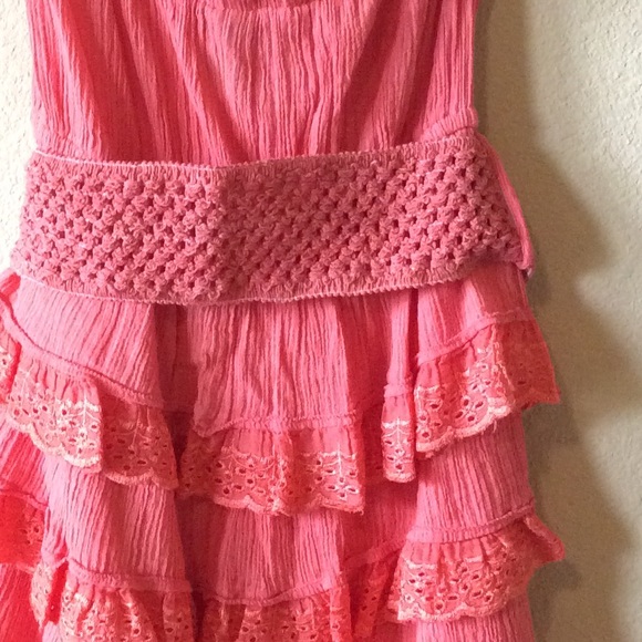 Coral strapless dress!🌺 - Picture 4 of 4