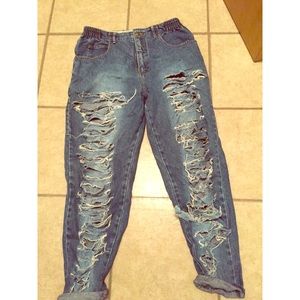 Custom jeans by Jas