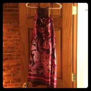 Silky Short Summer Dress