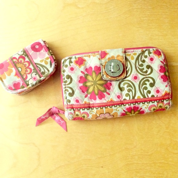 Vera Bradley Wallet Set