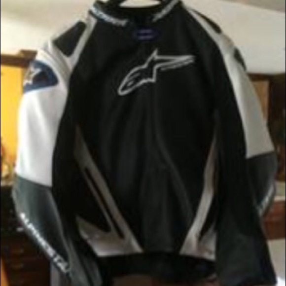 Alpinestar leather motorcycle jacket.