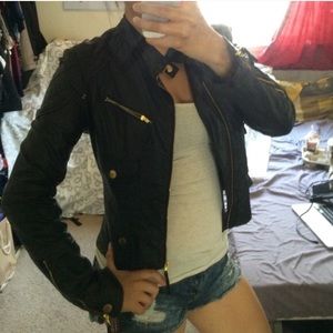 Black Biker Jacket