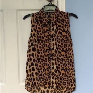 Forever 21 Leopard Shirt