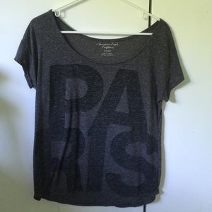 A very cute grey shirt only wore twice!