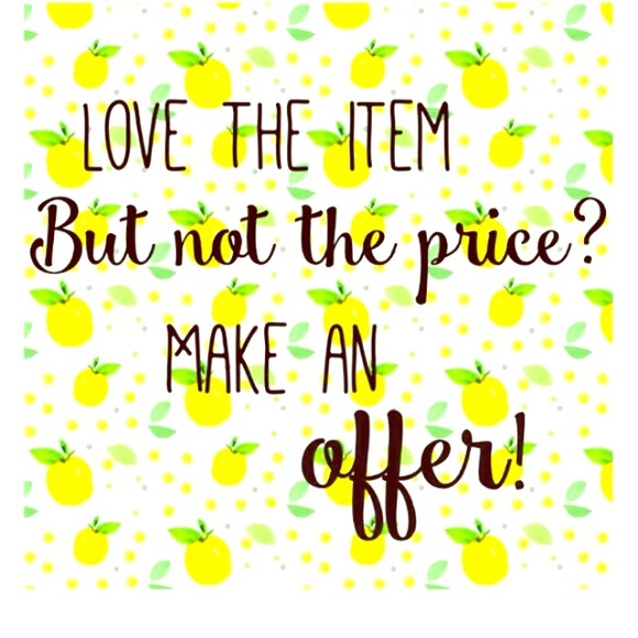 Make an offer 😍