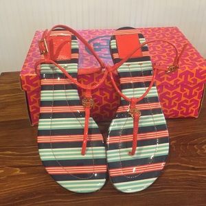 Tory Burch Emmy sandals size 7 with box