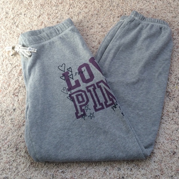 VS PINK Sweat Pants  Sz M