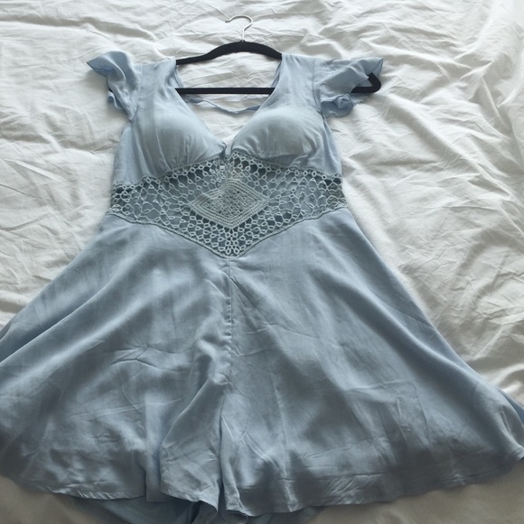 Light Blue Romper