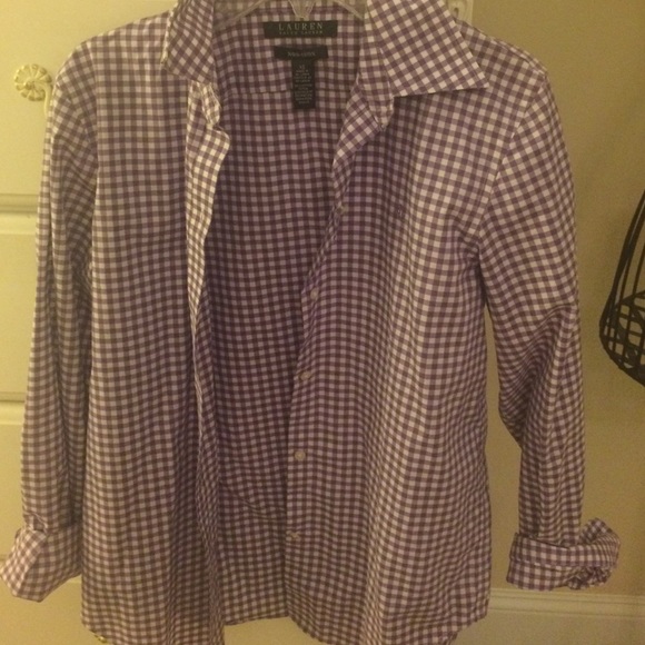 Polo gingham collared shirt