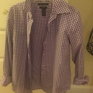 Polo gingham collared shirt
