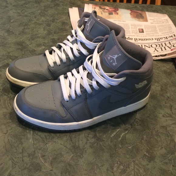 Men's grey Nike Air Jordan's size 11 - Picture 4 of 4