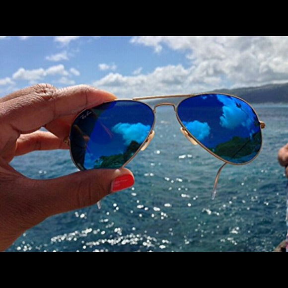 blue flash aviators