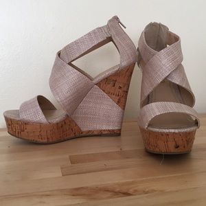 BCBG wedges - never been worn!