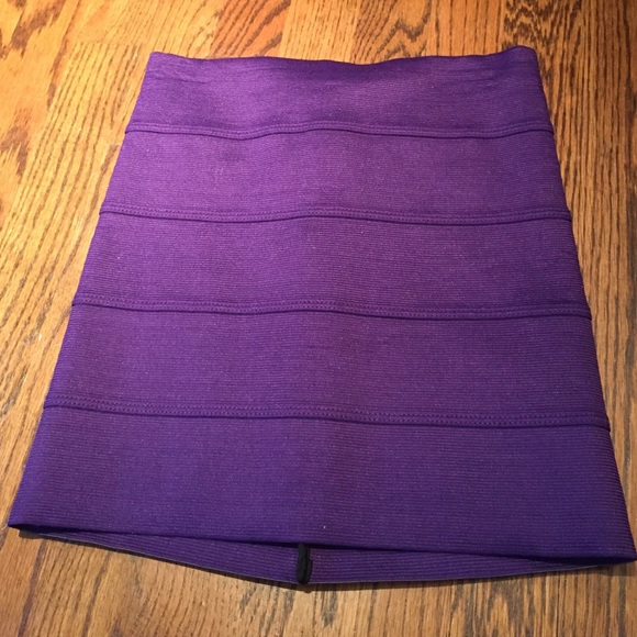 Purple bandage skirt
