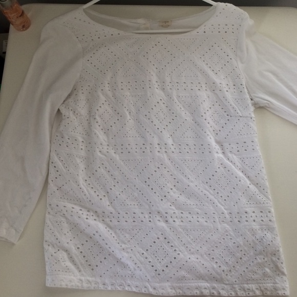 J Crew Crochet Top
