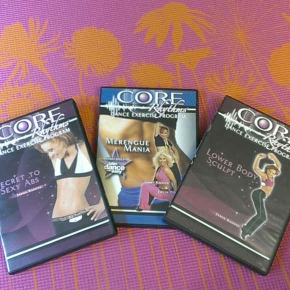 dance sports Accessories - FOUR DVD'S DANCE SPORT VIDEOS.
