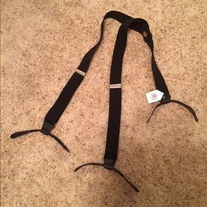 *NEW* Classy Button Suspenders - never worn