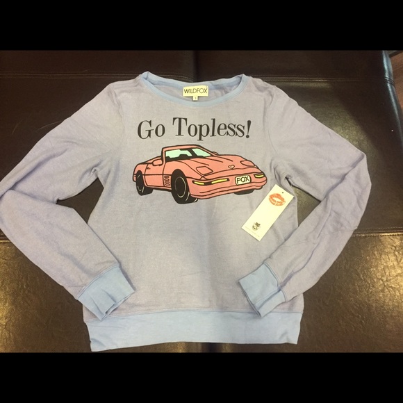 Wildfox Go Topless Sweatshirt
