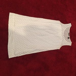 New York & co white summer dress.