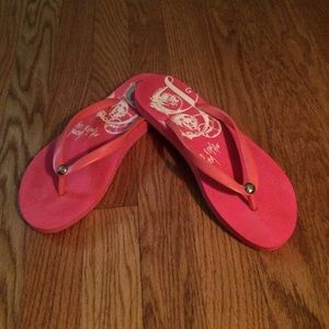 Juicy Couture flip flops