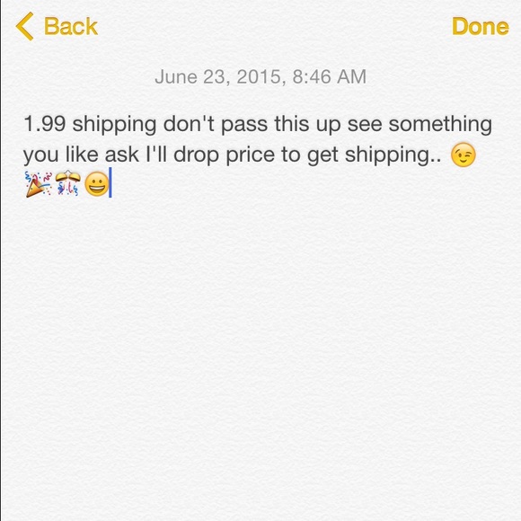 1.99 SHIPPING!!!