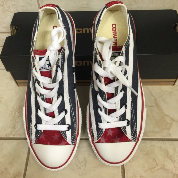 Converse Shoes - NIB Patriotic Converse