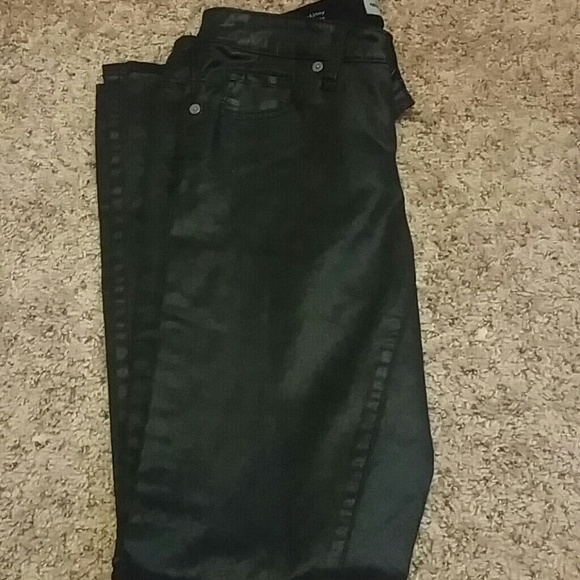 Awesome shiny leather look skinnes