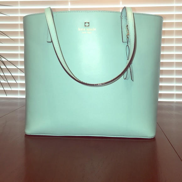 Mint blue Kate spade Purse