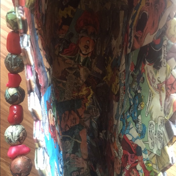 Custom made comic statement purse - Picture 2 of 4