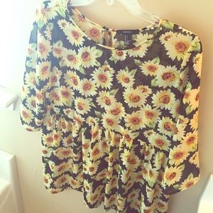 Sunflower Blouse