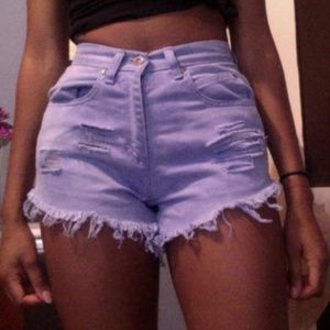 Thrifted Highwaisted Shorts