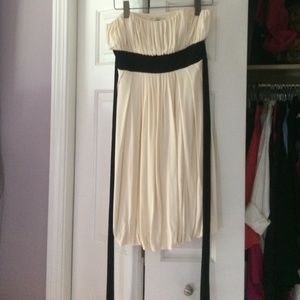 DVF off white dress