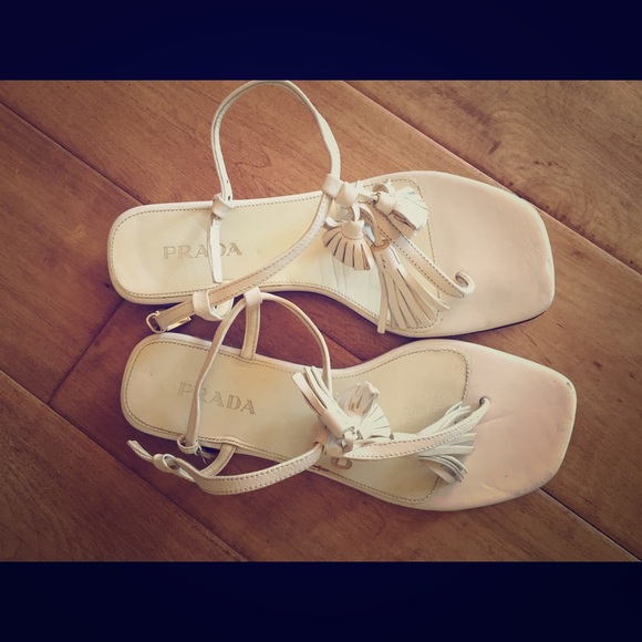 Prada summer sandals (used)