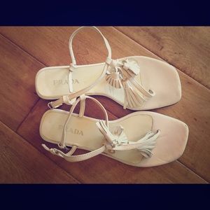 Prada summer sandals (used)