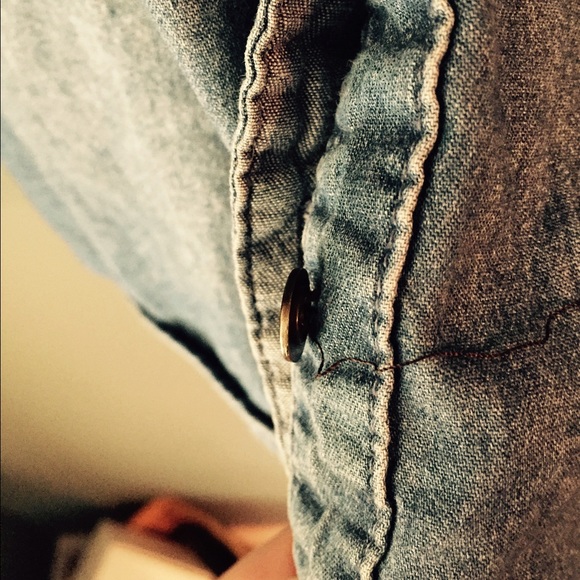 Denim button up - Picture 2 of 3
