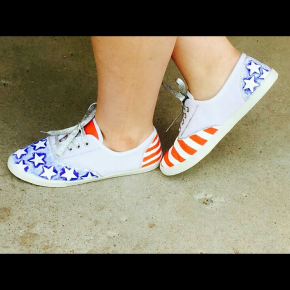 Stars and stripes canvas shoes - Picture 2 of 3