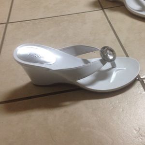 Sandals.