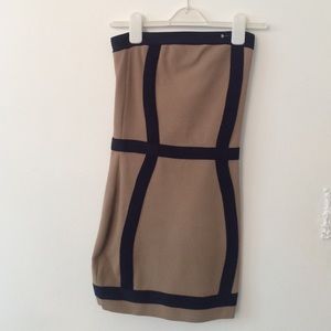 Ark and Co. strapless pencil dress homecoming