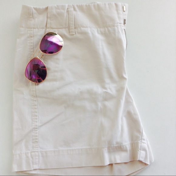 light tan shorts
