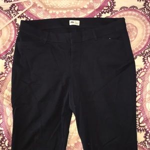 Navy blue pixie pants