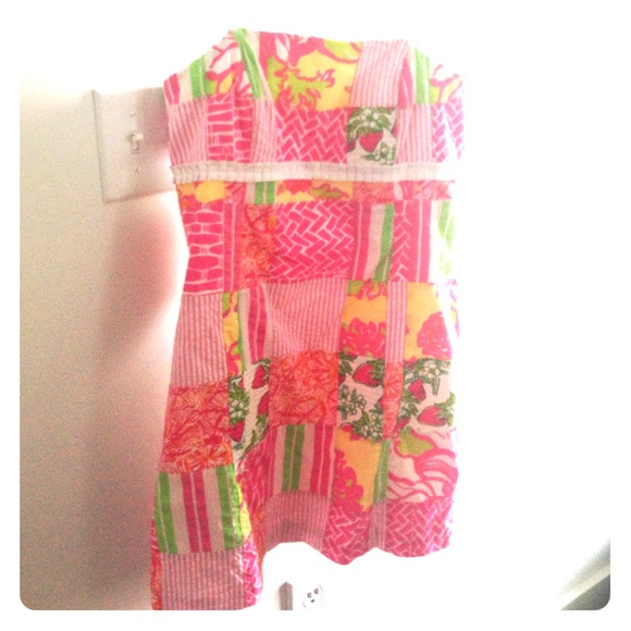 Lilly Pulitzer size 4 patch dress