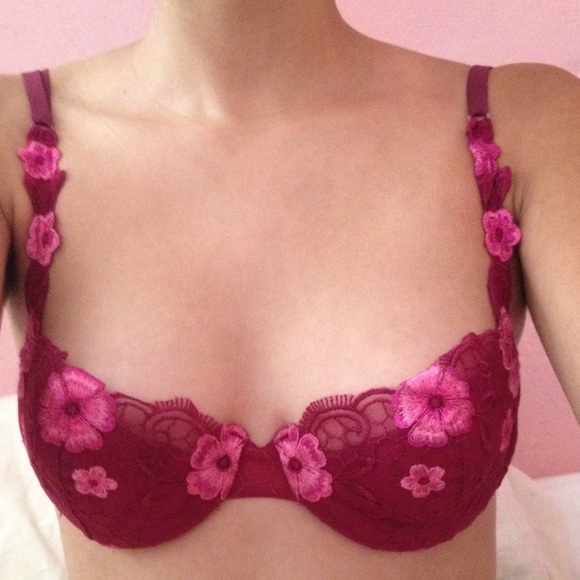 Vintage Floral Bra