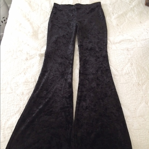 Black bell bottoms