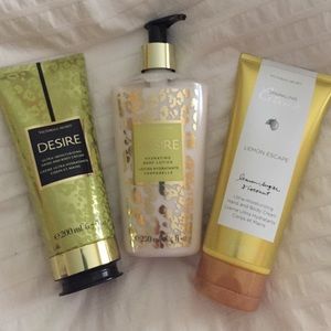 Victoria's Secret hand and body lotions