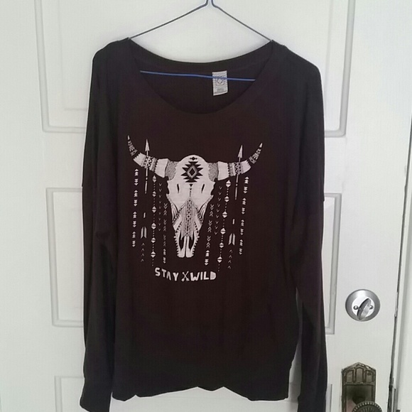 Tribal stay wild long sleeve