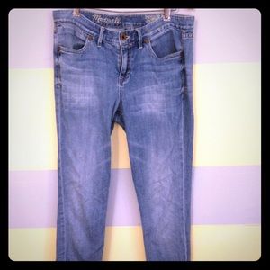 Madewell skinny skinny jeans