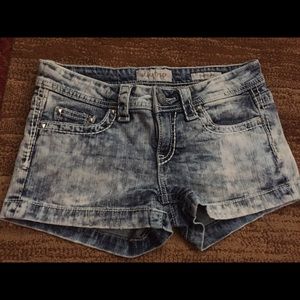 Acid Wash Shorts