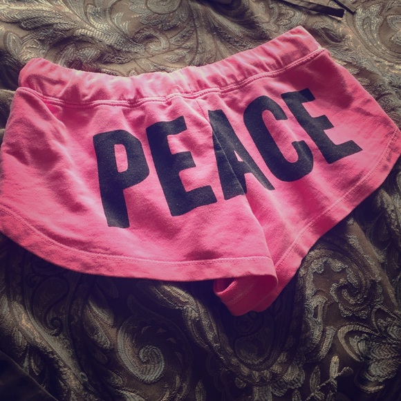 Forever 21 Peace Shorts